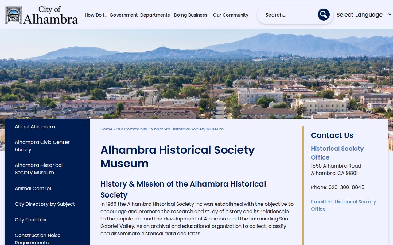 Alhambra city directory Historical Society telephone and Polk directories